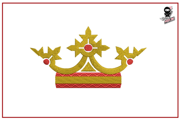Crown Embroidery, Tiara Design